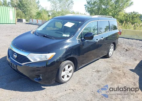 2013 Nissan Quest Sv from USA, damaged, VIN JN8AE2KP3D9066656